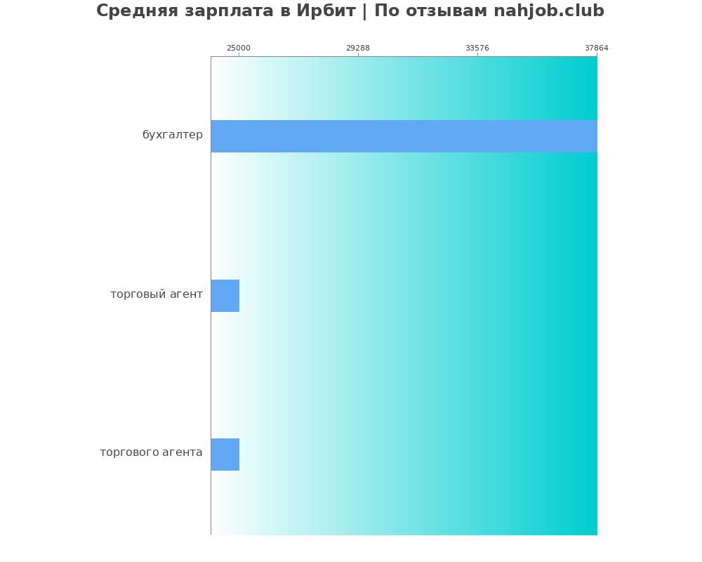 Средний уровень зарплаты в Ирбите