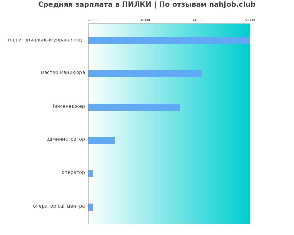 Средний уровень зарплаты в ПИЛКИ Средний уровень зарплаты в ПИЛКИ