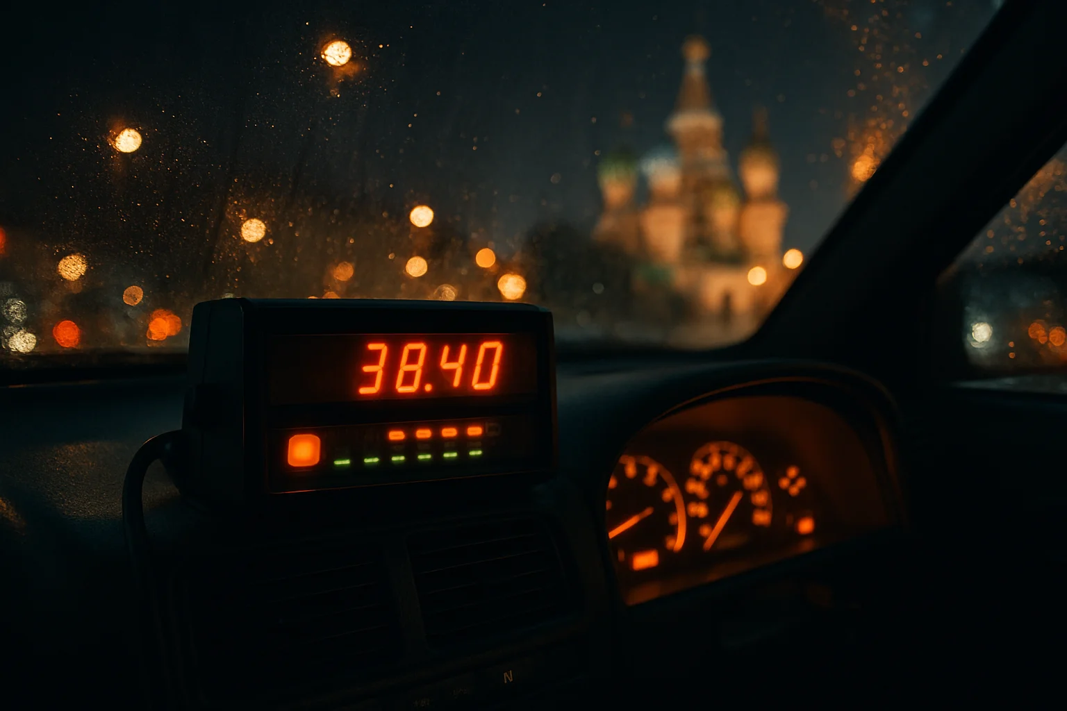 Будни московского таксиста